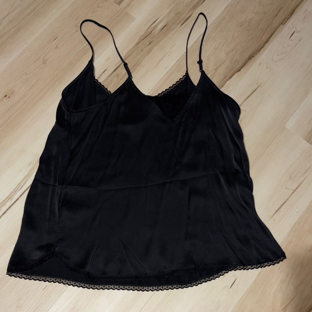 Anthropologie Midnight Black Camisole